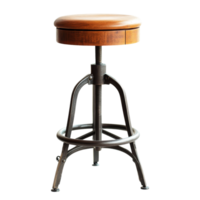 Industrial stool chair png