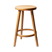 Minimalist bar stool design isolated png