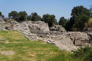 Troy ancient city in Canakkale, Turkiye photo