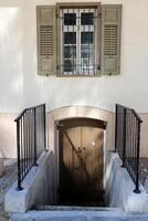 Window as an architectural detail in the construction of buildings and structures. photo