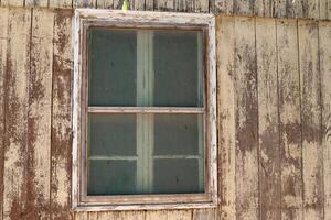 Window as an architectural detail in the construction of buildings and structures. photo