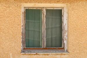 Window as an architectural detail in the construction of buildings and structures. photo