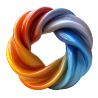 Colorful Infinity Symbol with Gradient png