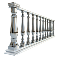 Metal Railing on Transparent Background png