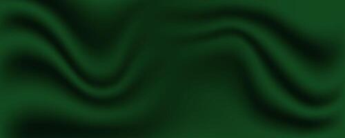 a green background with wavy lines vector
