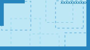 Blue theme abstract color background, suitable for presentation or wrapping paper vector