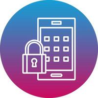 Passcode Icon Design Symbol vector