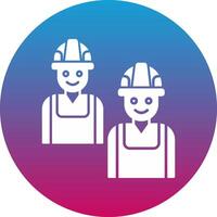 Workers Icon Design Symbol vector