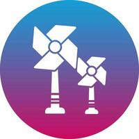 Windmill Icon Design Symbol vector