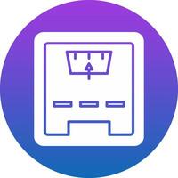 Weight Icon Design Symbol vector