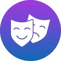 Theater Icon Design Symbol vector