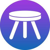 Stool Icon Design Symbol vector