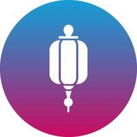 Paper Lantern Icon Design Symbol vector