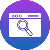 Search Icon Design Symbol vector