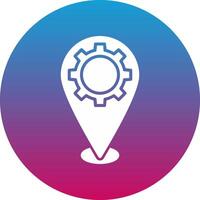 Location Icon Design Symbol vector