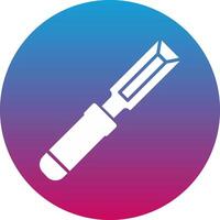 Chisel Icon Design Symbol vector