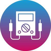 Voltmeter Icon Design Symbol vector