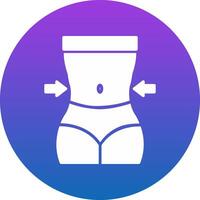 Waist Icon Design Symbol vector