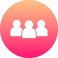 Team Icon Design Symbol vector