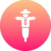 Scarecrow Icon Design Symbol vector