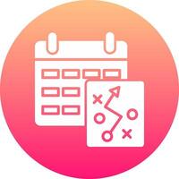 Strategy Icon Design Symbol vector