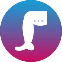 Thighs Icon Design Symbol vector