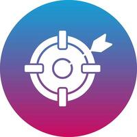 Target Icon Design Symbol vector