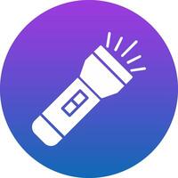 Torch Icon Design Symbol vector