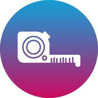 Tape Measure Icon Design Symbol vector