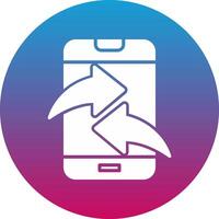 Send Data Icon Design Symbol vector