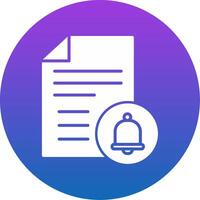 Reminder Icon Design Symbol vector