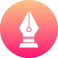 Pen Tool Icon Design Symbol vector