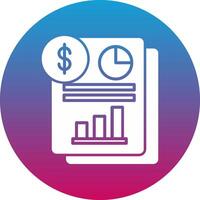 Income Statement Icon Design Symbol vector