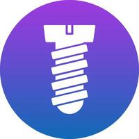 Screw Icon Design Symbol vector