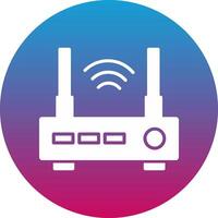 Router Icon Design Symbol vector