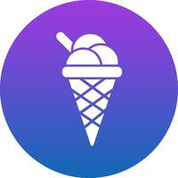 Ice Cream Icon Design Symbol vector
