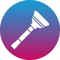 Plunger Icon Design Symbol vector