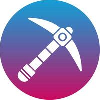Pickaxe Icon Design Symbol vector