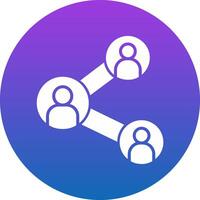 Network Icon Design Symbol vector