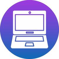 Laptop Icon Design Symbol vector