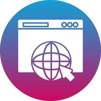 Web Page Icon Design Symbol vector