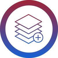 Layers Icon Design Symbol vector