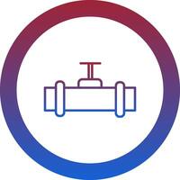 Pipe Icon Design Symbol vector