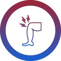 Pain Icon Design Symbol vector