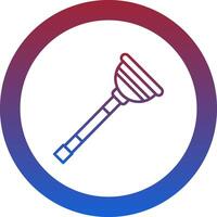 Plunger Icon Design Symbol vector