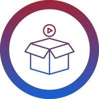 Package Icon Design Symbol vector