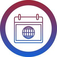 Global Icon Design Symbol vector