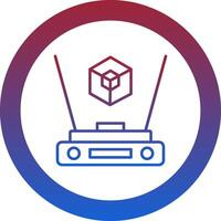 Hologram Icon Design Symbol vector