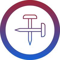 Nails Icon Design Symbol vector