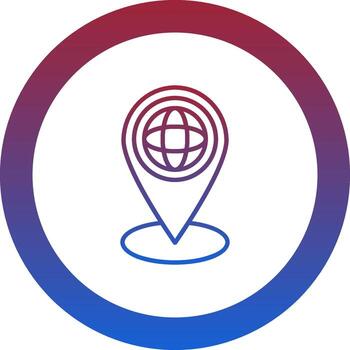 Geospatial Technology Icon Design Symbol vector